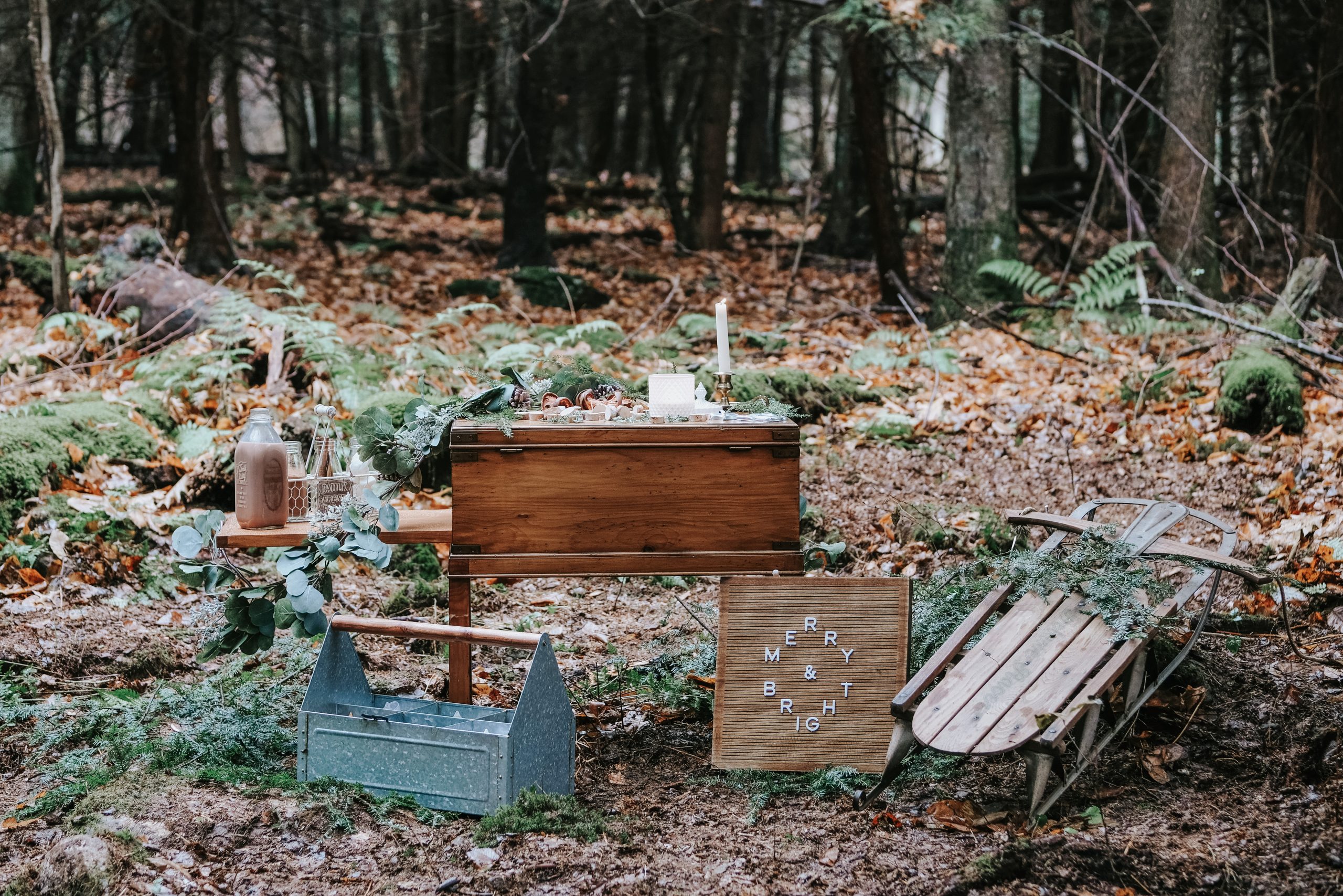 How to Set up a Dreamy Winter Styled Shoot